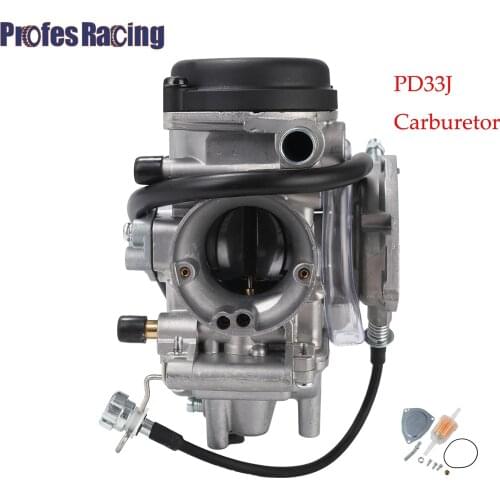 Motorcycle PD33J 33mm Carburetor Carburador Assembly Carb For YAMAHA KODIAK 450 YFM450 4X4 2003-2005 BRUIN 350 2WD4X4 Accessorie