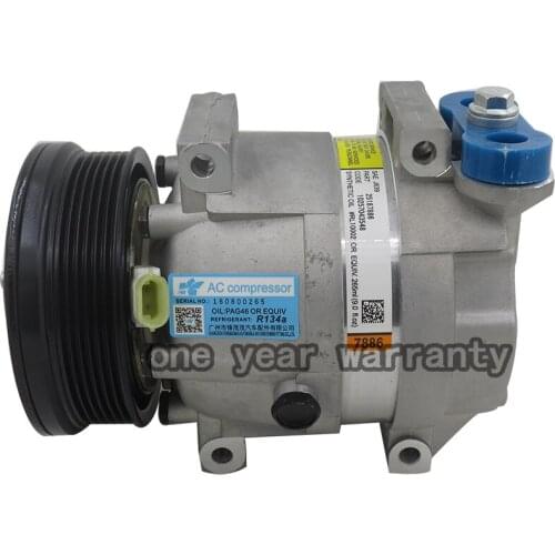 For CHEVROLET AVEO KALOS AC Compressor 96806796 95954670 96484932 96804280 95966792 96246405 96442920 96473633 96930781