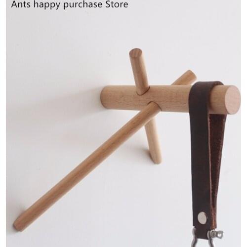 Hook hangers wall decoration hooks solid wood creative cap storage high quality modern fashion home decoration Bathroom storage