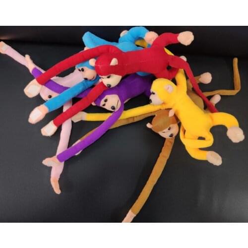 60cm Long Arm Monkey Cute Plush Toys Baby Sleeping Appease Doll Plush Animal Toy Home Decoration Toy For Kids Toddler Gift