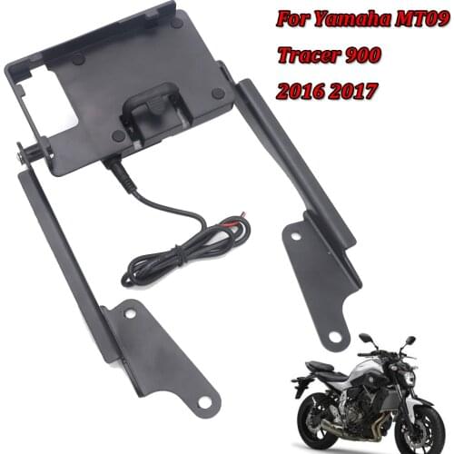 New GPS Smart Phone Navigation Mount Mounting Bracket Adapter Holder For Yamaha MT 09 MT09 Tracer 900 FJ 09 FJ09 2016 2017