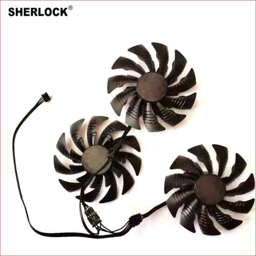 New T129215BU PLD10015B12H 95mm 6pin for GIGABYTE AORUS GTX 1070/1080/1080Ti Graphics Card Fan