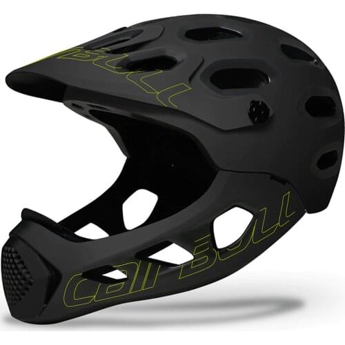 Mountain Cross-country Bicycle Full Face Helmet Extremely Sports Safety Helmet for Riding ZJ55