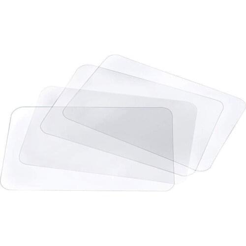 Transparent Placemat Washable Placemat for Heat-Resistant Non-Slip Kitchen Placemat Table (8 Pcs)