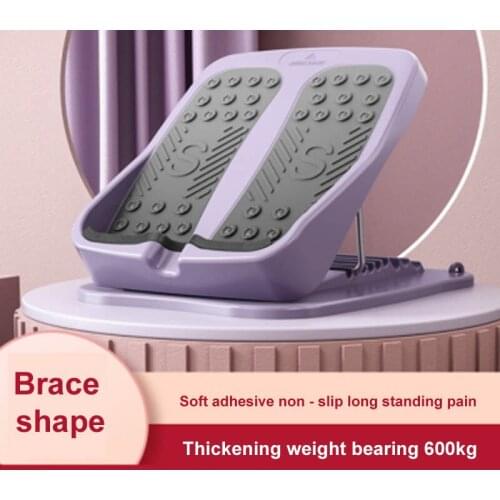 Adjustable Foot Calf Stretcher Board Non-Slip Incline Board Body Stretching Tool for Sports Yoga Massage Fitness Pedal Stretcher