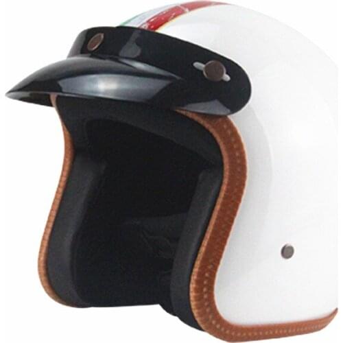 Four seasons retro helmet personality helmet electric vehicle helmet 3 / 4 half helmet turtle King pedal men and women