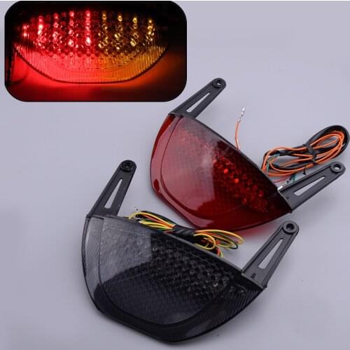 Motorcycle Rear LED Integrated Tail Brake Turn Signal Light Fit for Honda CBR600RR 2007 2008 2009 2010 2011 2012
