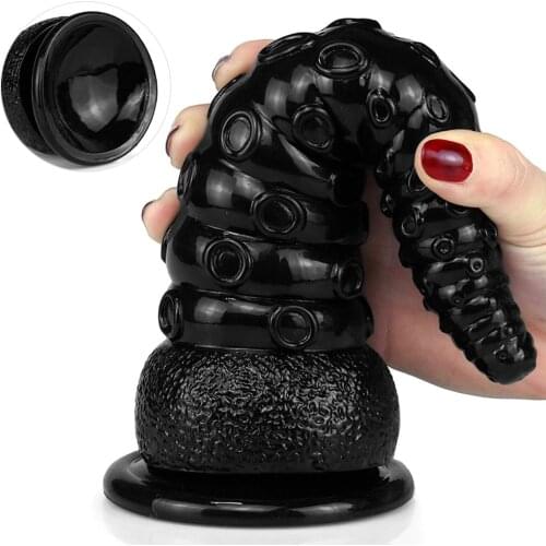 Animal Dildo Soft Penis with Strong Suction Cup Anal Plug Butt Plug Prostate Massager G-spot Vagina Stimulator Sex Toy for Woman