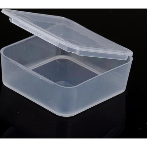 1PC New rectangle Portable Jewelry Tool Box Container Ring Electronic Parts Screw Beads Component Storage Box