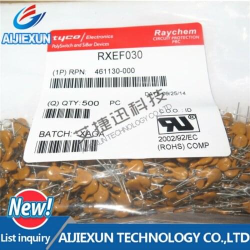 100PCS RXEF030 DIP PolySwitch Resettable Devices in stock 100% New and original