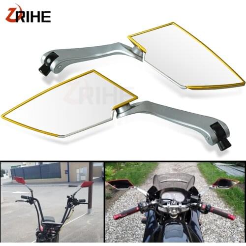 10mm8mm CNC Unviersal Parts ATV Cafe Racer Motorbike Rearview Mirror motocross mirrors For BMW R 1250 GS R1250GS ADVENTURE 2019