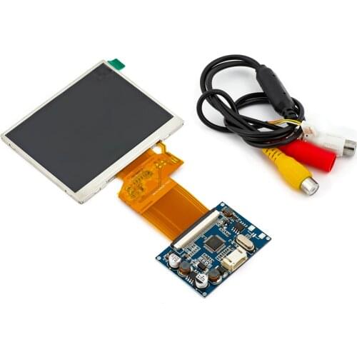 3.5" TFT LCD Display RGB Module Kit Monitor 320x240 Screen for car AV Digital Photo Multi-function Car-styling 4.3" 5" 6.5"