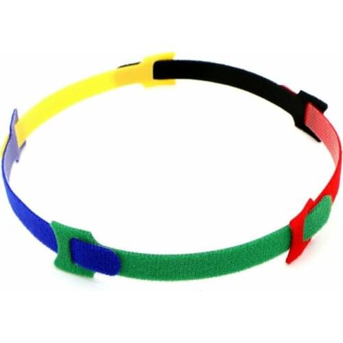 50pcs Multicolor Nylon Reusable Fastening Cable Ties Cord Ties