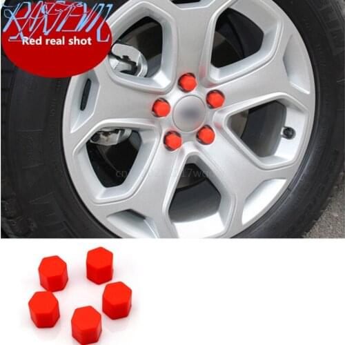Car Styling 20pcs Silica Caps Hub Screw Protector for Mazda 2 3 5 6 CX-3 CX-4 CX-5 CX5 CX-7 CX-9 Atenza Axela