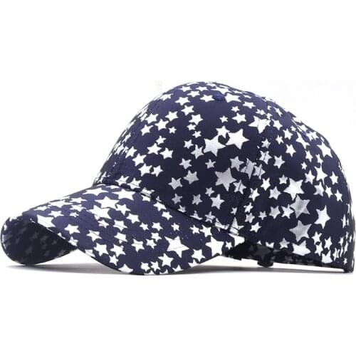 New Baseball Cap Men Dad Hat Women Casual black star Caps Bend Visor Adjustable Cotton Male Bone Black Hat Bone Garros