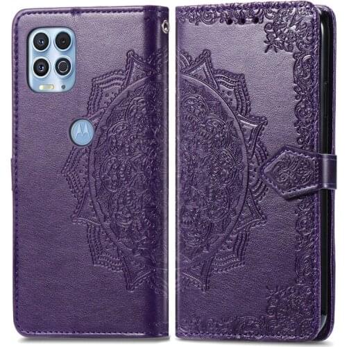 Wallet Case For Motorola Edge S Case Floral Filp PU Leather Cover For Motorola Edge S Case For Moto Edge S EdgeS Cover Book 6.7"