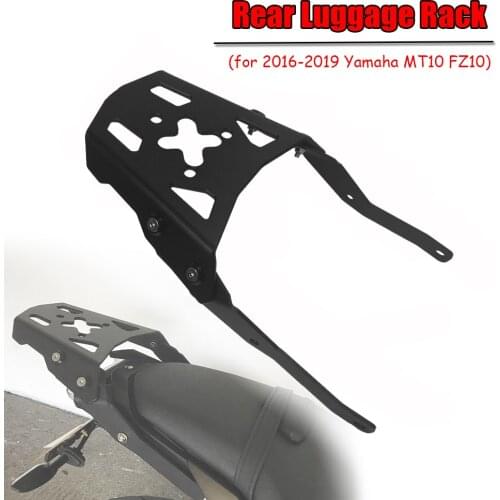 For Yamaha MT FZ 10 FZ10 MT10 2019 2018 2017 2016 Motorcycle Rack Shelf Bar Luggage Rack Cargo Carrier Tail Fender Support