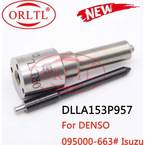 ORLTL dlla 152p957 Fuel Oil Burner Spray Nozzle DLLA153P957 Common Rail Injector DLLA 153P957 for DENSO 095000-663# Isuzu