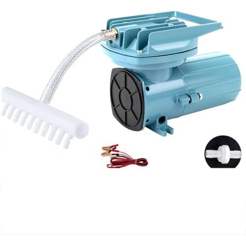 DC12V 35W Aquarium Oxygen Air Pump Fish Tank Oxygen Pump Air Pump Aerator Oxygen Filling Pump For Fish Pond Aquaculture 68L/MIN