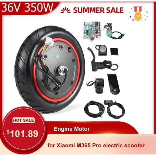 36V 350W Engine Motor For Xiaomi M365/M365 Pro Smart Electric Scooter 8.5 Inch Wheel Replacement Parts For M365 Accessories