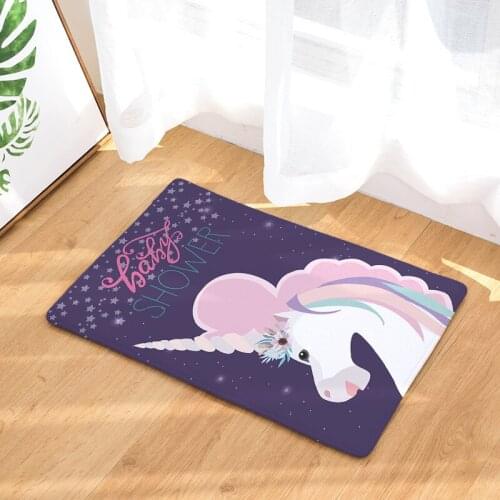Cartoon Floor Mats Living Rooms Anti-slip Carpet for Bedroom Kitchen Bathroom Rug Welcome Mats for Front Door