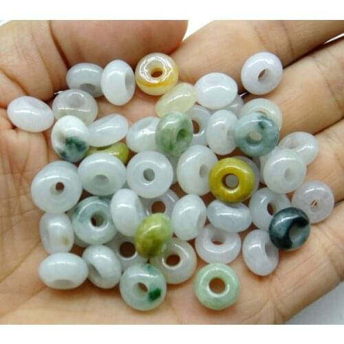 Natural Stone carving jades Quartz crystal charm road pass beads pendants for diy jewelry making Necklace Accessories30pcs
