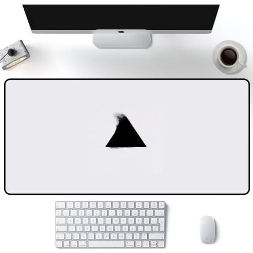 Solid Color Minimalism Carpet Desk Accessories Mousepad White Anime Mouse Pad Company Mini Pc Alfonbrillas Pad Art Desktop Pad