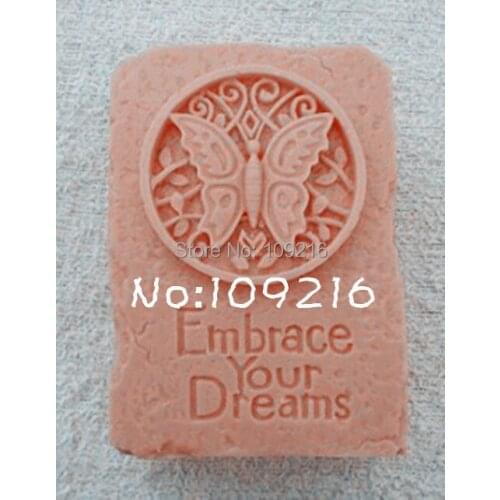 Wholesale!!!1pcs The Butterfly (FM281) Silicone Handmade Soap Mold Crafts DIY Mold