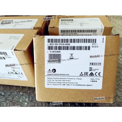 Original PLC 6ES7223-0BD30-0XB0 6ES7223-3BD30-0XB0 6ES7223-1PH32-0XB0 6ES7223-1BH32-0XB0 6ES7223-1BL32-0XB0 6ES7223-1PL32-0XB0