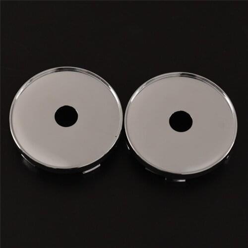 2PCs Plastic 60MM Tyre Replacement Wheels Car Van Alloy Wheel Center Hub Cap Sticker Accessories