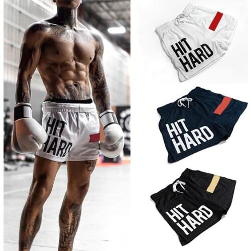 New GYM Shorts Men 2021 Summer Sport Running Shorts Mesh Quick Dry Training Workout Shorts Men Bodybuilding Short pants