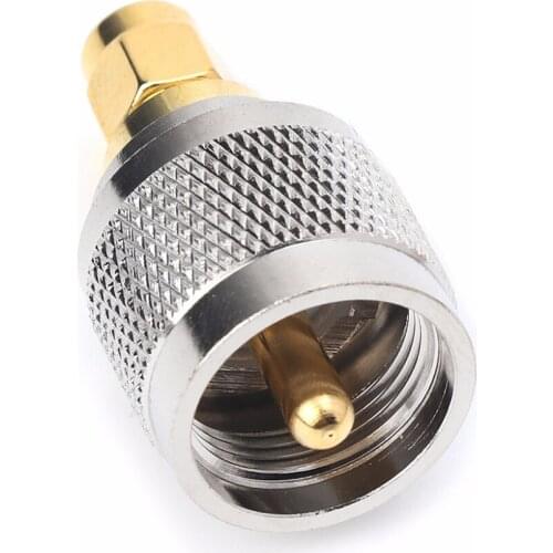 PL259 UHF Plug Male Nickel plating To SMA Male Plug Gold plating RF Connector