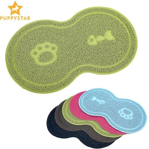 High Quality Pet Dog Mat Placemat Eco-Friendly Soft Dog Fast Drying Eight Mat For Feeding Small Medium Large Dog Cat Mat OSM002