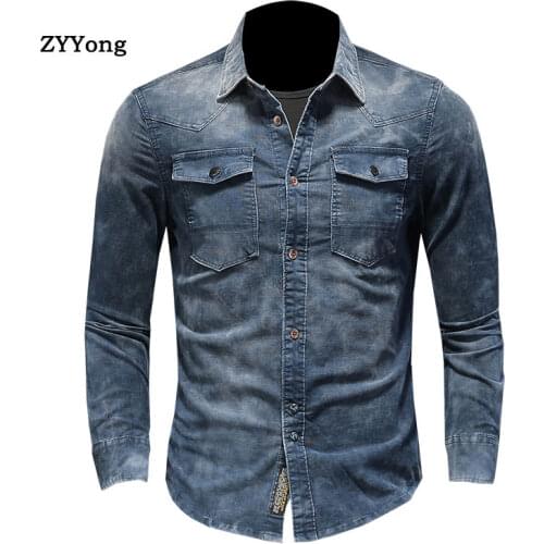 YENIONS Mens Corduroy Shirts