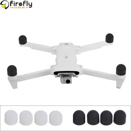 Sunnylife 4 Pcs/Set Motor Protective Cover Silicone Guard Cap Motor Protector for FIMI X8 SE 2020