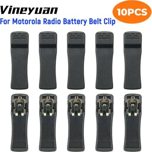 10X Belt Clip for Motorola MT2100 MTS2000 MTX838 MTX8000 MTX9000 Walkie Talkie