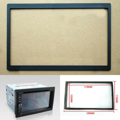188*118MM Car Radio DVD Player Frame Stereo Audio Dash Bezel Panel Mounting High Quality Plastic Material