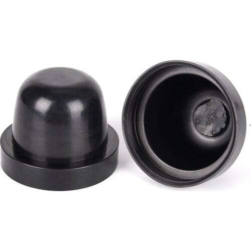 2Pcs Dust Cover Inner Dia Seal Cap Dust Cover Rubber Housing Car LED Light for Car LED Headlight