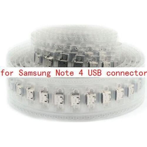 200pcs/lot, Original new USB charger charging port dock connector for Samsung for Galaxy Note4 N910A N910F N910 N910T N910H