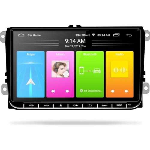 2 Din Android Car Radio for VW/Volkswagen Passat B6 T5 Skoda GPS Navigation Bluetooth Multimedia Player