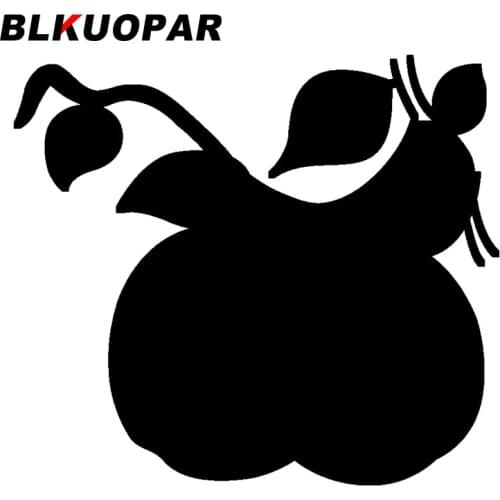 BLKUOPAR for Peach Car Stickers Fashionable Simple Decals Car Accessories Sunscreen Scratch-Proof Laptop Windows Decor