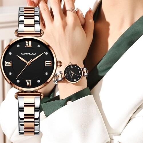 CRRJU Women's Wrist Watch