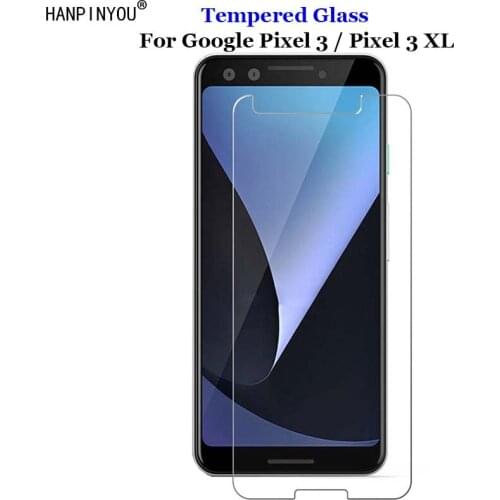 For Google Pixel3 5.4" Tempered Glass 9H 2.5D Premium Screen Protector Protective Film Guard Google Pixel 3 XL 6.2"