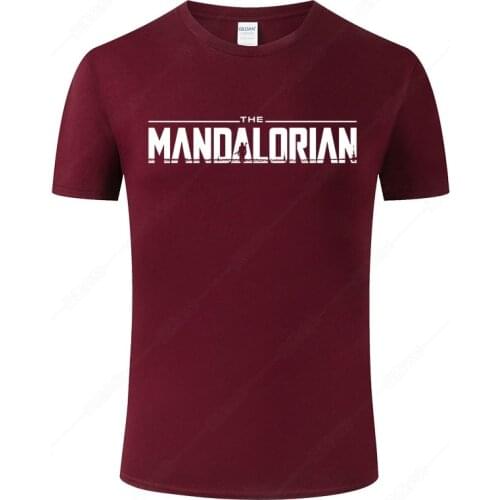 2021 Cool The Mandalorian T Shirt Men Women Summer Cotton Short Sleeve Print Tshirt Casual T-Shirts Streetwear Tee J25