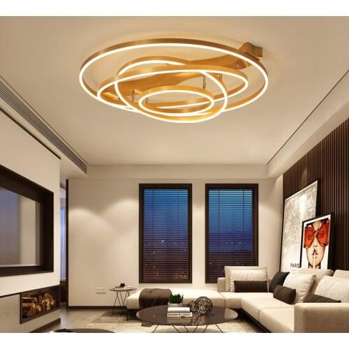 Living room lamp simple modern atmosphere home fashion Nordic creative personality bedroom lamp hall led ceiling lamp