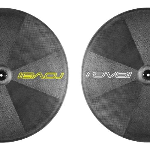 Carbon Disc Wheel Sticker TT Track Triathlon Wheel Decals for ROVAL 321 DISC