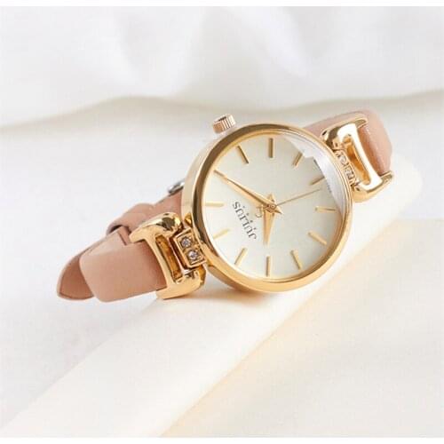 Simple Lady Womens Watch Japan Mov Retro Hours Fine Fashion Dress Bracelet Leather Girl Birthday Gift Julius No Box 925