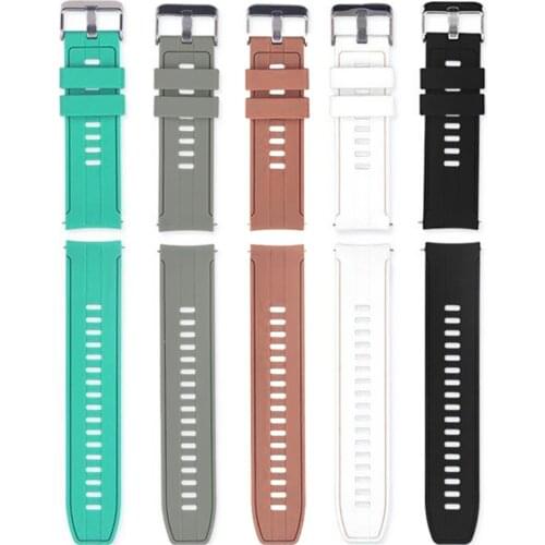 22mm Silicone Watchesbands Fashion Adjustable Replacement Strap Band For Huawei Watch GT 2e 2 Pro Honor Magic Watch Band