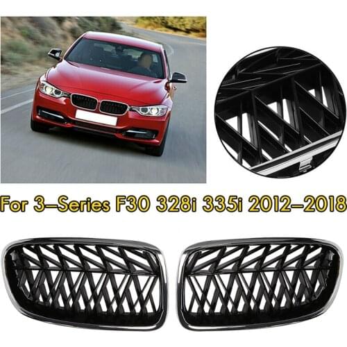 Car Front Grille Kidney Grill Slat for BMW 3 Series F30 328I 335I 2012-2018