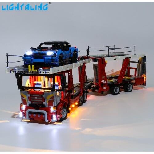Lightaling Led Light Kit For 42098 TECHNIC Car Transporter